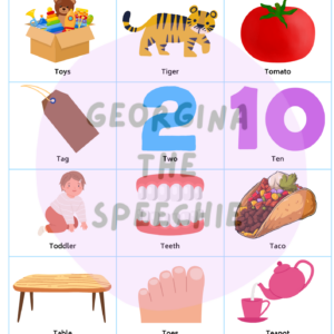 List of Initial Sounds